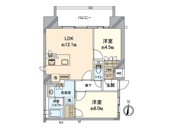 オープンレジデンシア名城黒川 間取図(平面図) オープンレジデンシア名城黒川 間取図(平面図)