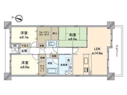 間取図(平面図)