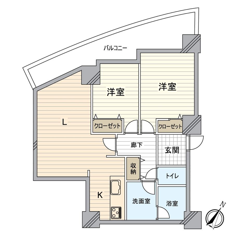 ザ・シーン城北アストロタワー 間取図(平面図) 間取図(平面図)