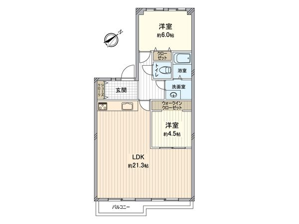 大森アイリス弍番館 間取図(平面図) 大森アイリス弍番館 間取図(平面図)