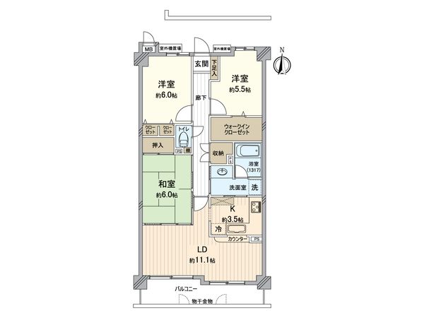 間取図(平面図)