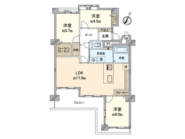 小幡アイリス 間取図(平面図) 小幡アイリス 間取図(平面図)