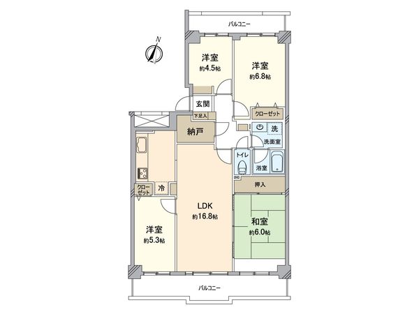三郷パークマンション 間取図(平面図) 三郷パークマンション 間取図(平面図)