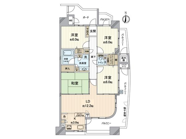 間取図(平面図)