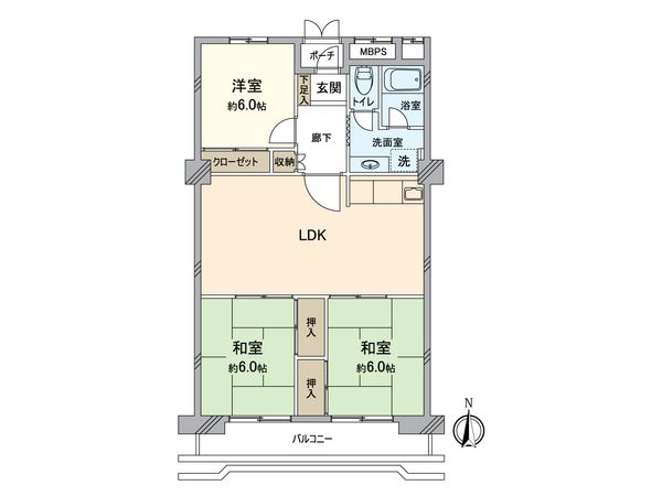 間取図(平面図)