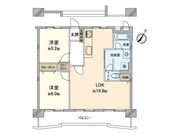 喜多山住宅 間取図(平面図) 間取図(平面図)