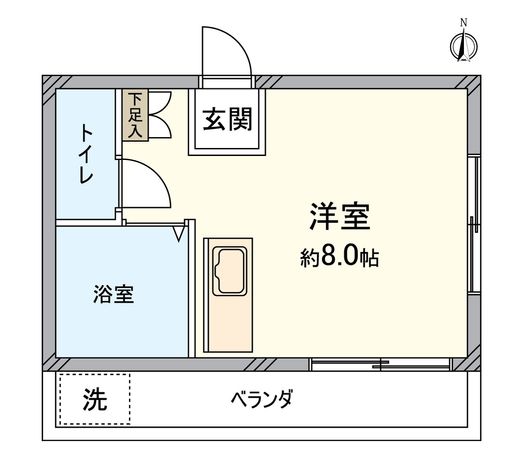メゾン友和 間取図(平面図) メゾン友和 間取図(平面図)