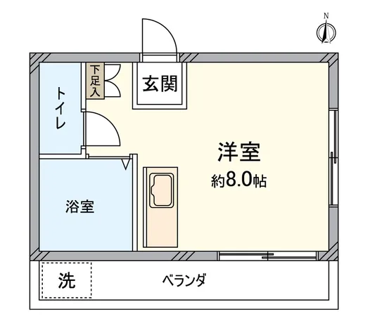 1Ｋ×3部屋