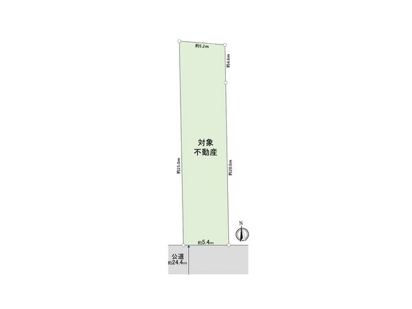 中川区八熊2丁目 区画図 中川区八熊2丁目 区画図