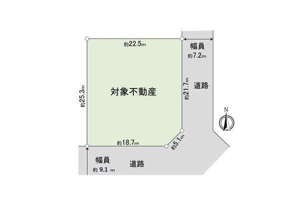 港区津金2丁目 区画図