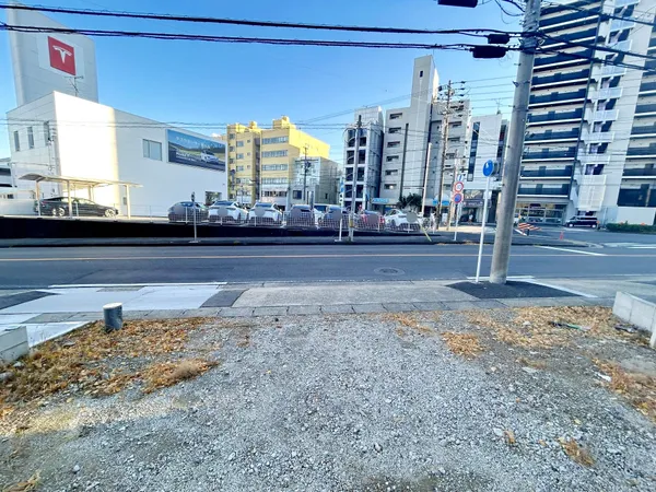 敷地より南向き