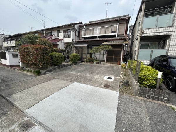 南区豊3丁目 土地 前面道路含む外観