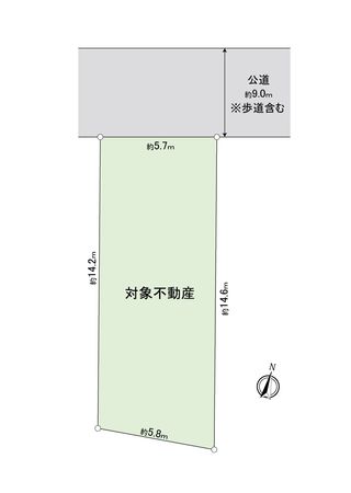 南区鳴浜町1丁目 区画図 南区鳴浜町1丁目 区画図