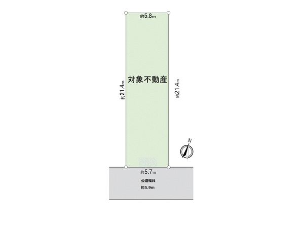 守山区白沢町 区画図 守山区白沢町 区画図