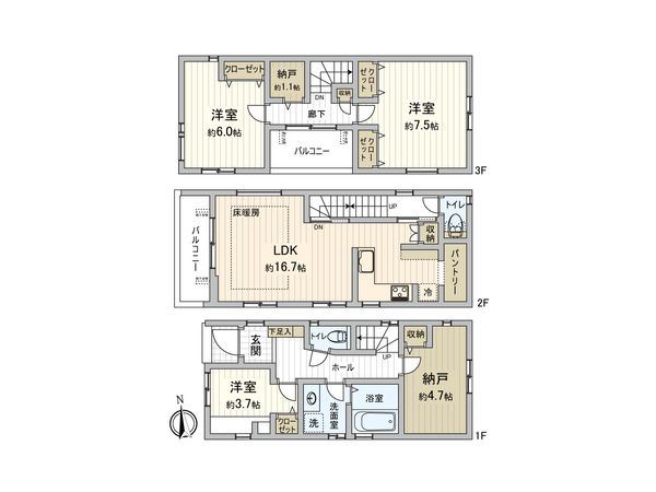 間取図(平面図)