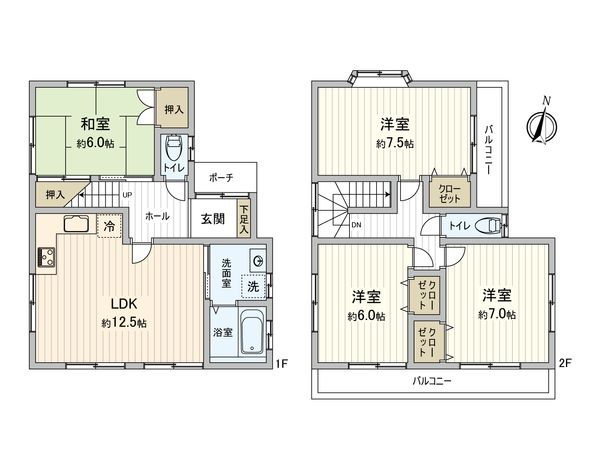 熱田区野立町2丁目 間取図(平面図)