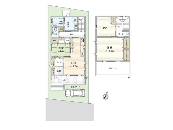 熱田区一番3丁目 間取図(平面図)