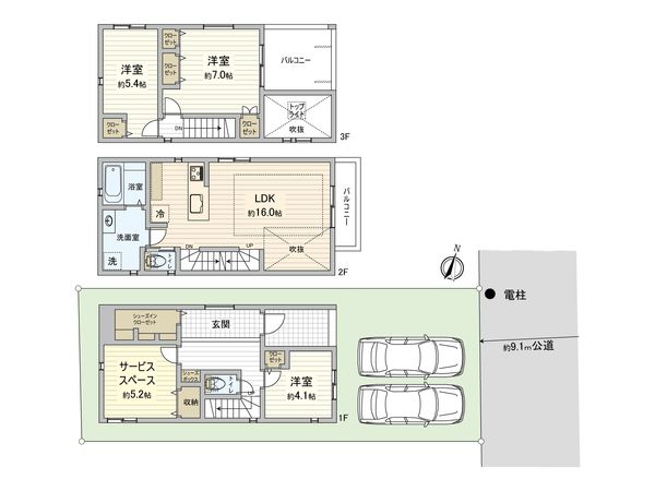 間取図(平面図)