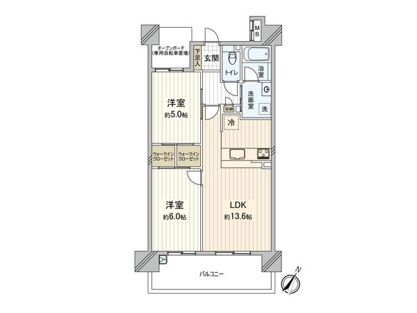 ファミリアーレ熱田伝馬 間取図(平面図) ファミリアーレ熱田伝馬 間取図(平面図)