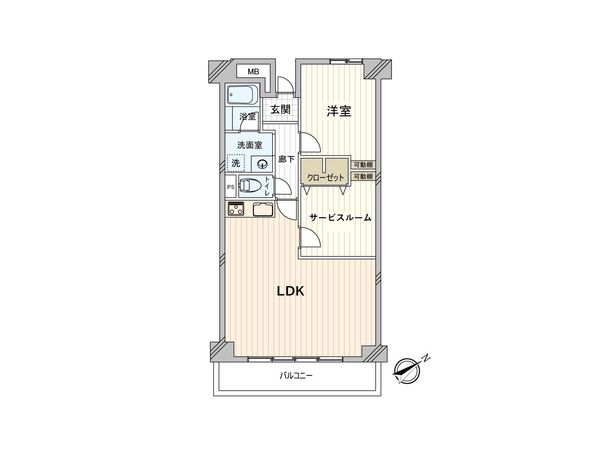 一光ハイツ山王 A棟 間取図(平面図) 間取図(平面図)