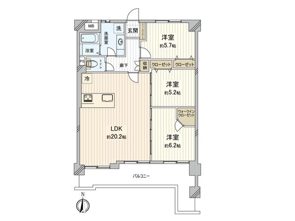 間取図(平面図)