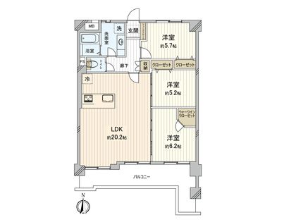 間取図(平面図) 間取図(平面図)