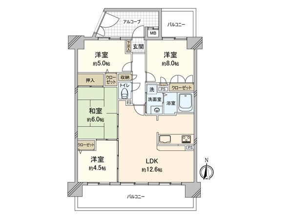間取図(平面図)