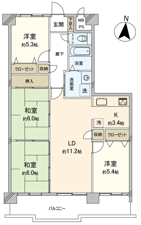 間取図(平面図)