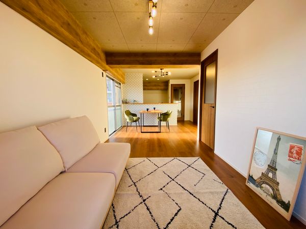 真栄マンション蜆橋 リビング