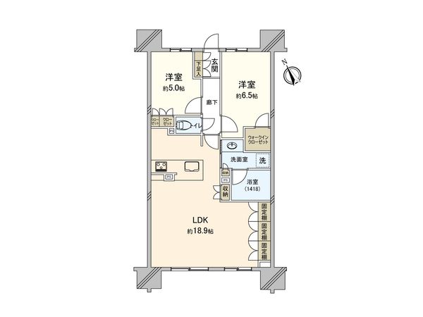 ファミリアーレ神宮南レジデンス 間取図(平面図)
