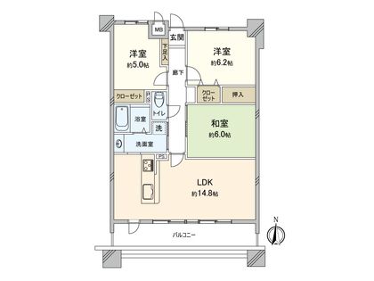 間取図(平面図)
