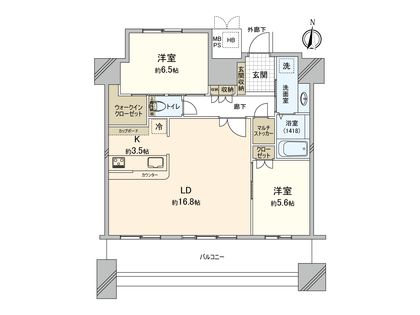 間取図(平面図)