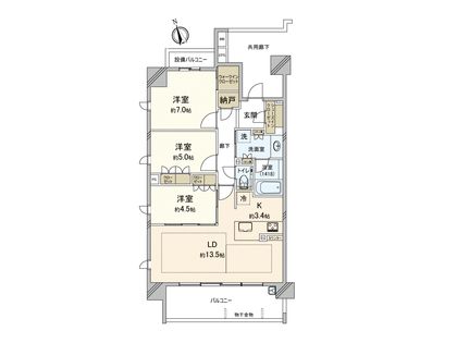 間取図(平面図)