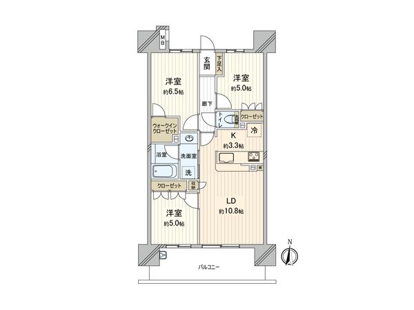 ザ・ブライムスクエア 間取図(平面図)