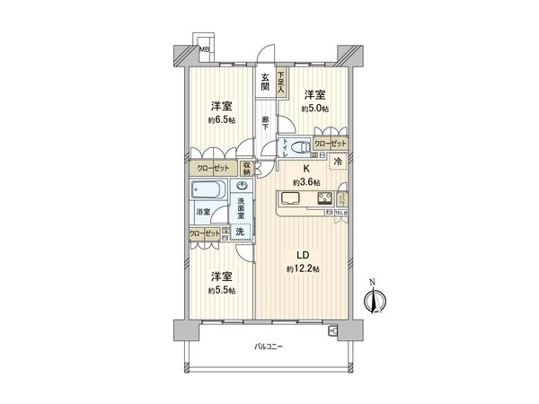 ファミリアーレ尾頭橋 間取図(平面図) ファミリアーレ尾頭橋 間取図(平面図)