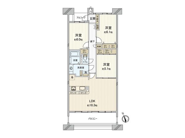 センチュリースクエア木場 間取図(平面図) センチュリースクエア木場 間取図(平面図)