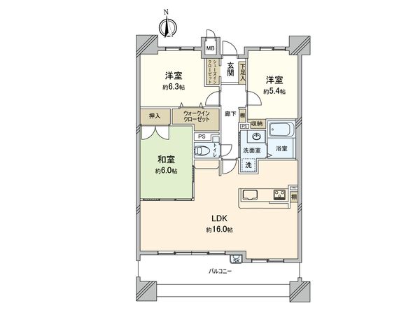 カルティア熱田 間取図(平面図) カルティア熱田 間取図(平面図)
