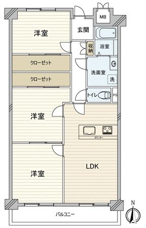 六番町スワローハイツ 間取図(平面図) 六番町スワローハイツ 間取図(平面図)