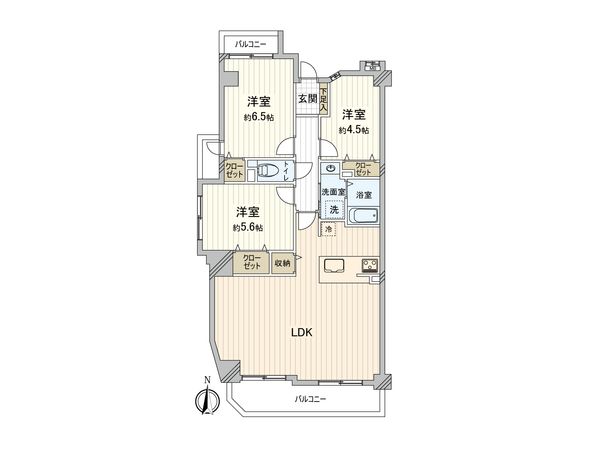 宝マンション道徳東第2 間取図(平面図) 宝マンション道徳東第2 間取図(平面図)