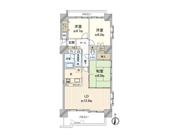 間取図(平面図)