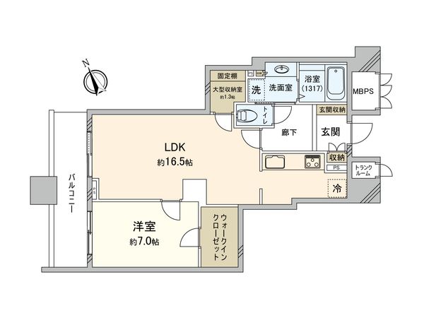 G.A.タワー 間取図(平面図) 間取図(平面図)