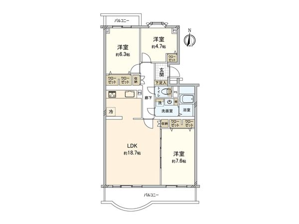 間取図(平面図)