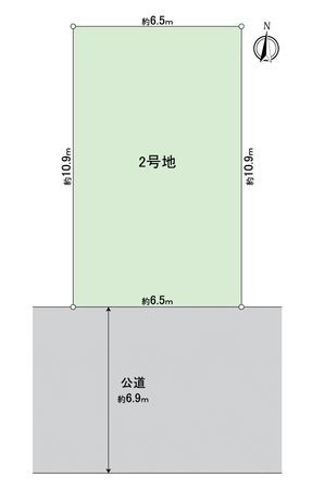 東区芳野1丁目 区画図 東区芳野1丁目 区画図