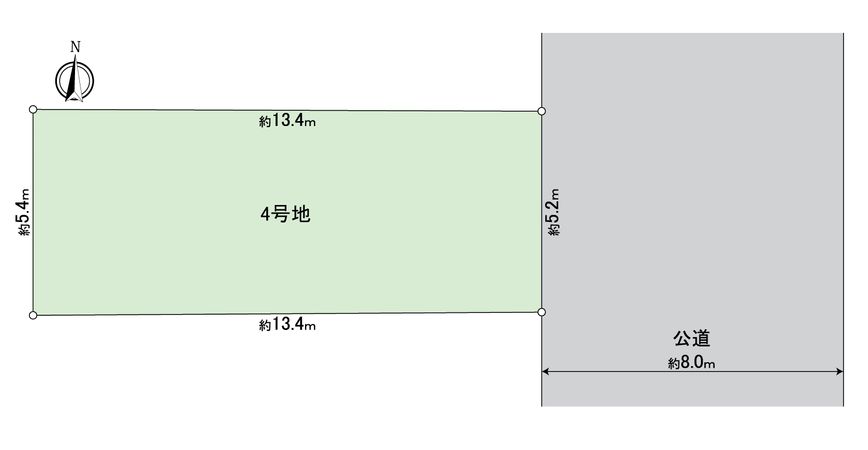 東区芳野1丁目 区画図 東区芳野1丁目 区画図