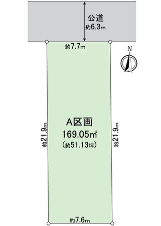 昭和区長池町5丁目 区画図 昭和区長池町5丁目 区画図
