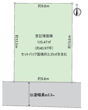 千種区今池南 区画図 千種区今池南 区画図
