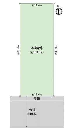 東区徳川町 区画図 区画図