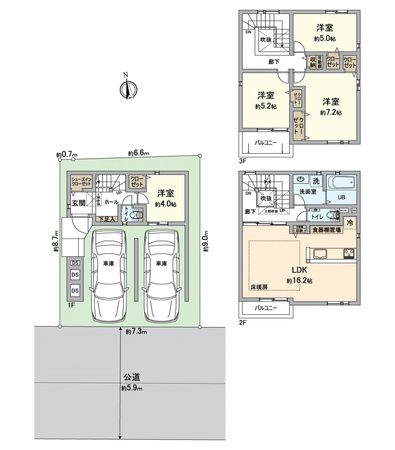 間取図(平面図)