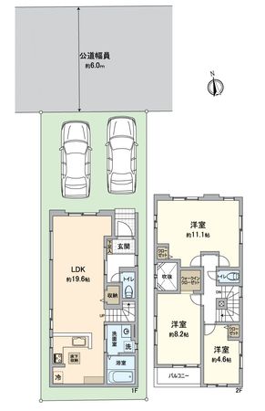 千種区小松町6丁目 間取図(平面図) 千種区小松町6丁目 間取図(平面図)
