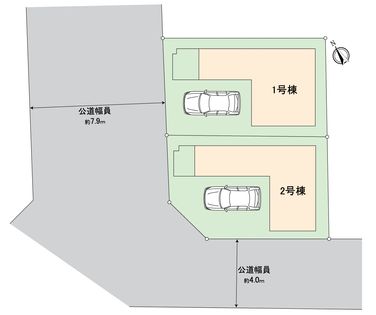千種区千種3丁目 全体区画図